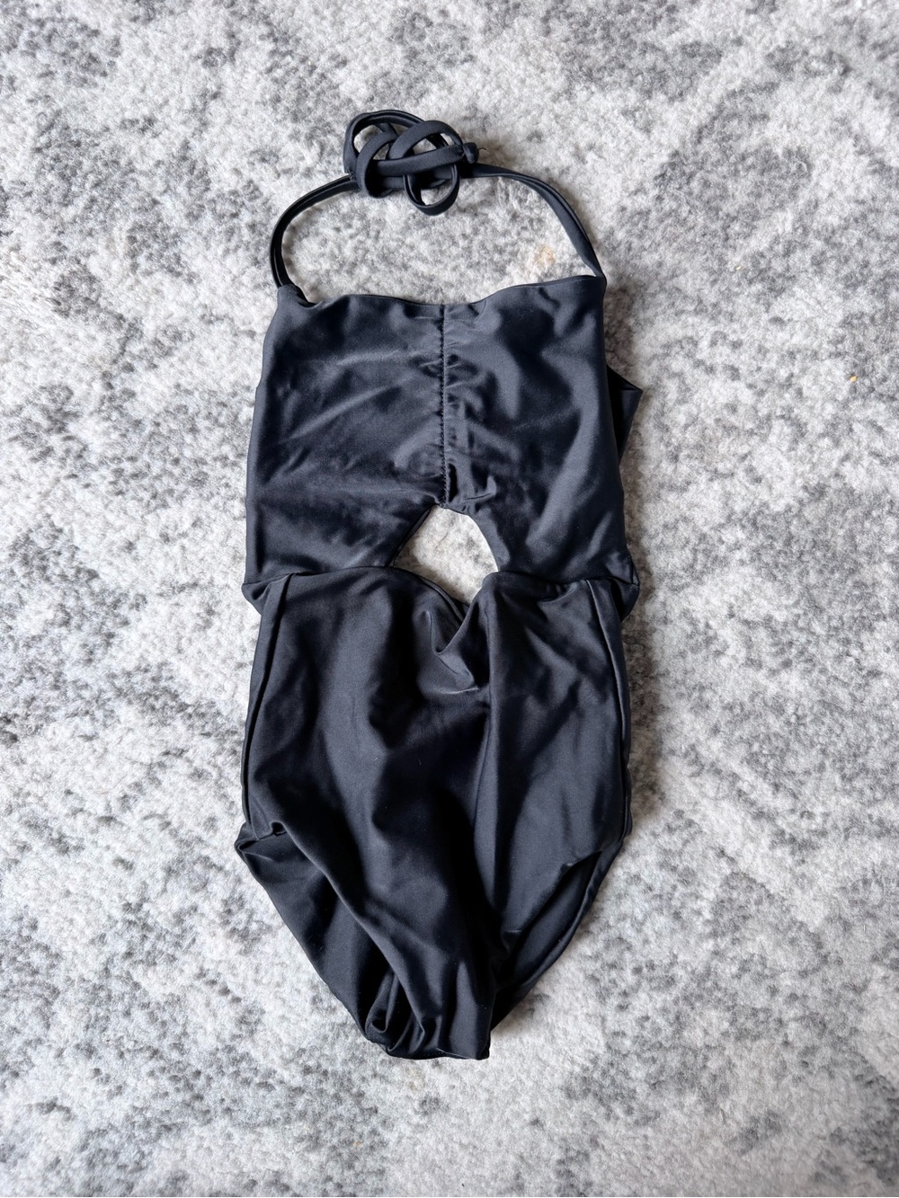 Baby Black One-Piece Swimsuit